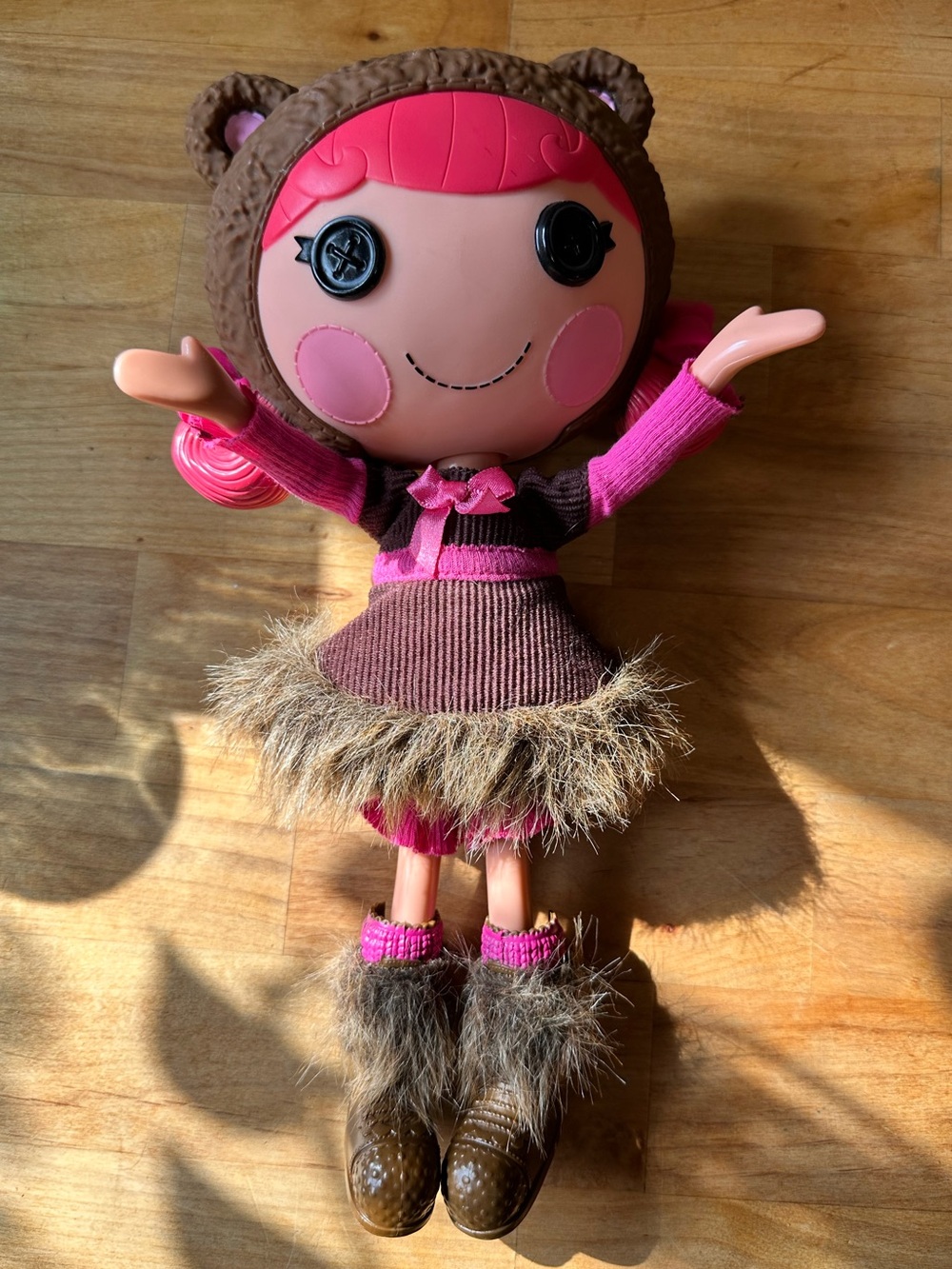 LALALOOPSY TEDDY BEAR HONEY POTS MGA 12” DOLL